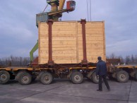 Project shipment of overzised cargo from Bucharest, Romania to Antwerp